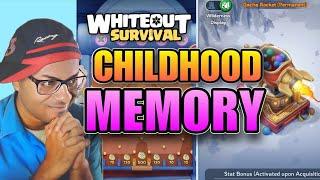 Childhood Memory Guide [tips and tricks] Whiteout Survival