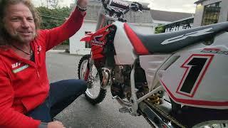 THANK YOU ALL WHO MADE TODAY POSSIBLE , THE KING OF PING'S 1998 CR500R HONDA