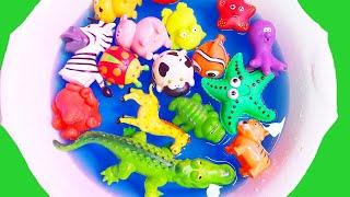 Learn animal names and sounds Animals for kids  WIld Zoo Animals Sea Animals and Farm Animals