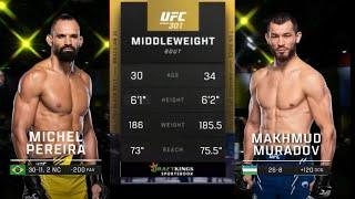 Michel Pereira vs Makhmud Muradov | highlights before the match