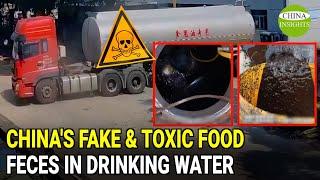 Cooking oil carried in same trucks as fuel. Feces mixed with drinking water.