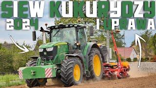 Siew Kukurydz & Uprawa 2024U Wujka?!MINI-Zts i JOHN DEER w Akcji▶Agro Barti