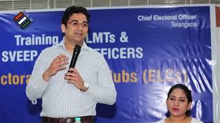 Training Of DLMTs & SVEEP Nodal Officers On Electoral Literacy Clubs (ELCs) | #Glimpses