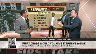 STEPHEN A.'S NFL WEEK 13 A-LIST  'Have y'all SEEN JOSH ALLEN?!'  | First Take