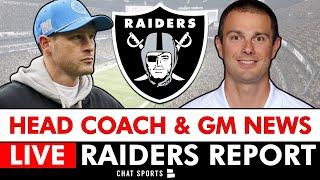 Raiders Head Coach Rumors & GM News Live On Ben Johnson, John Spytek, Jon-Eric Sullivan & Tom Brady