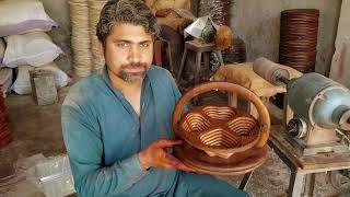 Huge Production | Folding Wooden Dry fruit basket with amazing skills