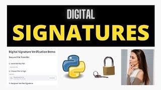 Digital Signatures with Python & Streamlit ( + Langchain & WebLN payment demo )