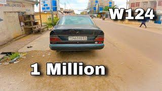 This Mercedes W124 has been driving for over 1 million kilometers