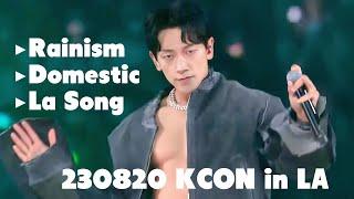 비(Rain/ 정지훈)- Rainism, Domestic (팔각정), La Song｜230819 KCON in LA