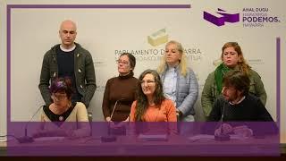 Podemos Navarra - Ley Monomarentales