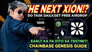 ChainBase Genesis FREE AIRDROP like Xion | DO DAILY TASK and GET PALDO!?