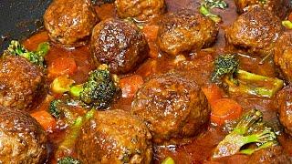 MEATBALL  RECIPE  | EASY MEATBALL RECIPE | MEATBALLS FOR RICE |  DELICIOUS DINNER RECIPE | MEATBALLS