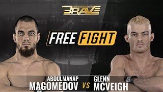 FREE MMA Fight | Glenn McVeigh vs  Abdulmanap Magomedov | BRAVE CF 50