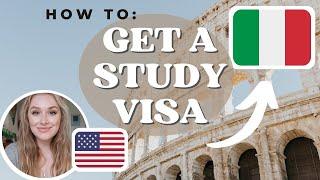 How I got an Italian study visa & you can too! #studyinitaly #studyvisa #learnitalian #romeitaly