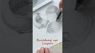 Smooth Value Transitions of Chicken or Egg Drawing: Building up Layers | High School Art