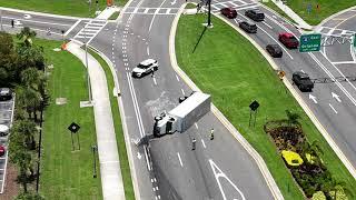 Overturned Truck in Champions Gate [6/24/25]