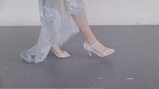 Complete Your 'Something Blue' With This Ivory Wedding Shoe | Viola by Bella Belle