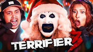 TERRIFIER 3 (2024) MOVIE REACTION - MOST BRUTAL CHRISTMAS FILM EVER! - FIRST TIME WATCHING - REVIEW