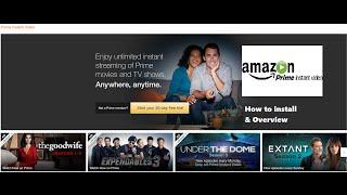 NVIDIA SHIELD TV - Amazon Prime Instant Video (How to install + Overview)