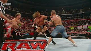 Triple H & John Cena Get Attacked By Chris Jericho & Lance Cade RAW Jun 16,2008