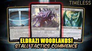 Ugin's Binding My New Favorite! Satisfying Stall Into Eldrazi Woodlands! | Timeless BO3 | MTG Arena