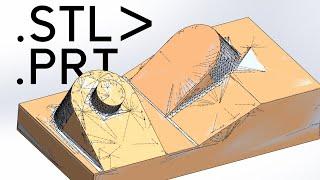 How to Reverse Engineer .STL Files in SolidWorks