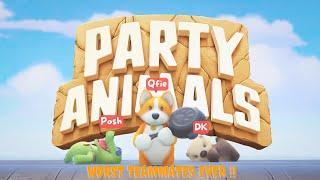 I Played Party Animals With @Qfie  It Was Crazy Fun !! #gaming !! Malayalam!!