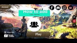 Evil Lands how to add friends (Tutorial)