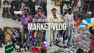 Atlanta Streetwear Market Vlog | Fashion Pickups, Streetwear Clothing Brands & More