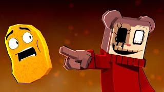 FNF lyrics : TWIDDLEFINGER But Minecraft Animated