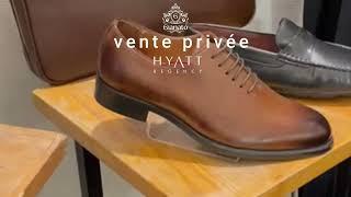 Vente privée chaussures homme en cuir de luxe au Maroc | Gianato Maroc