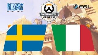 Overwatch - Sweden vs. Italy - Overwatch World Cup - Playoffs