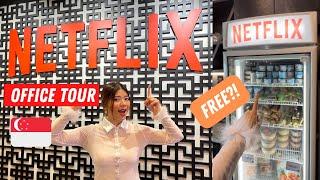 Inside Netflix HQ office in Asia | office tour in Singapore