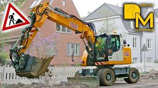 LIEBHERR A918 compact BAGGER WIRTGEN W200i FRÄSE BAUSTELLE STRASSENBAU DREAM MACHINES