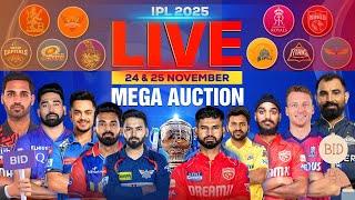 LIVE: IPL Mega Auction 2025 Today Live Updates | Latest IPL Auction News & Player Bids