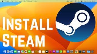 How to Install Steam on Mac | How to Download and Install Steam on MacOS (2024)