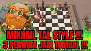 MIKHAIL TAL ANTI BERTAHAN  !!!