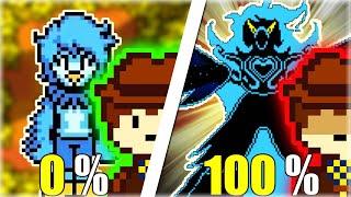 I Played 100% of Undertale Yellow Genocide