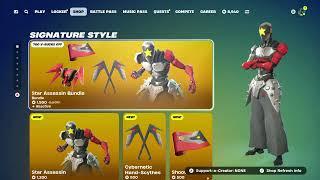 FORTNITE: ** BRAND NEW STAR ASSASSIN BUNDLE! ** ITEM SHOP REVIEW 11/25/24