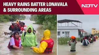 Lonavala Latest News | Heavy Rain Batters Lonavala And Surrounding Areas