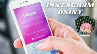 Instagram Information gathering with OSINTGRAM