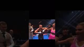 Daniella Hemsley really flashed the live camera after her win 🫣 #kingpyn #youtubeboxing #boxing