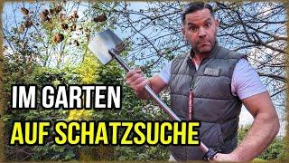 Unglaublich was man im Garten finden kann - Mit dem Metalldetektor auf Schatzsuche