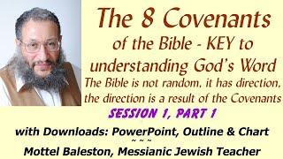 Eight Covenants of the Bible - Messianic Rabbi Mottel Baleston - Session 1 part 1