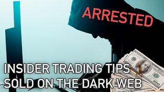 Massive Insider Trading Network on Dark Web Exposed