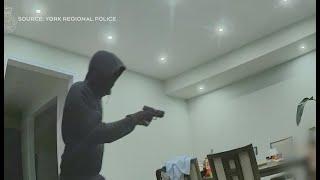 Police release frightening video of armed home invasion north of Toronto