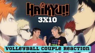 Volleyball Couple Reaction to Haikyu!! S3E10: "A Battle of Concepts"