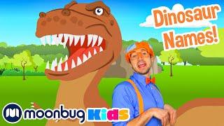  Learn Dinosaur Names | BEST OF @Blippi | Explore With Me!