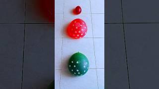 flying water in balloons #explosion #asmr #colorfulwater #satisfying #balloon #poppballons