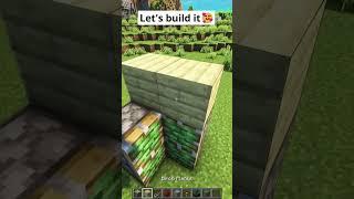 Minecraft Perfect Secret Door(Ib:@ManDooMiN ) #shorts